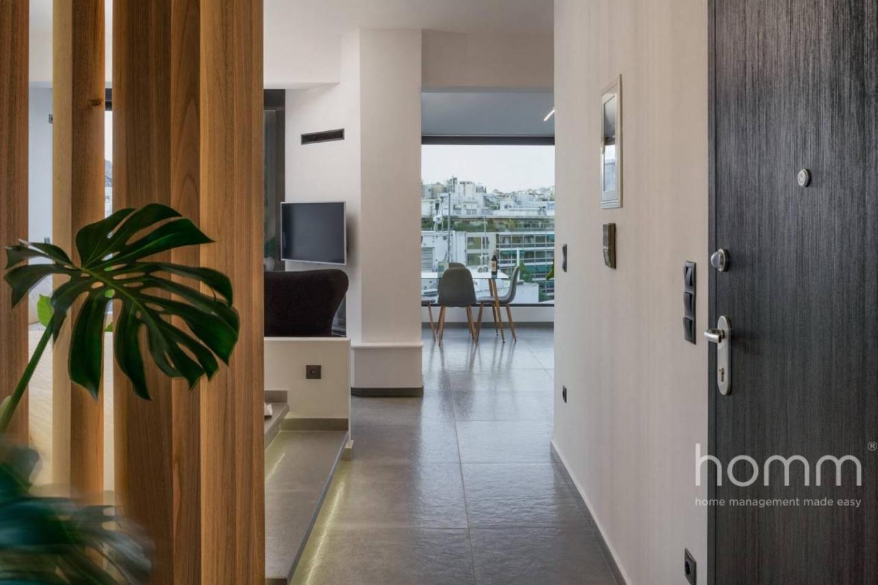 Апартаменты 59M² Homm Loft- Penthouse With Acropolis View,2Ppl Афины Экстерьер фото