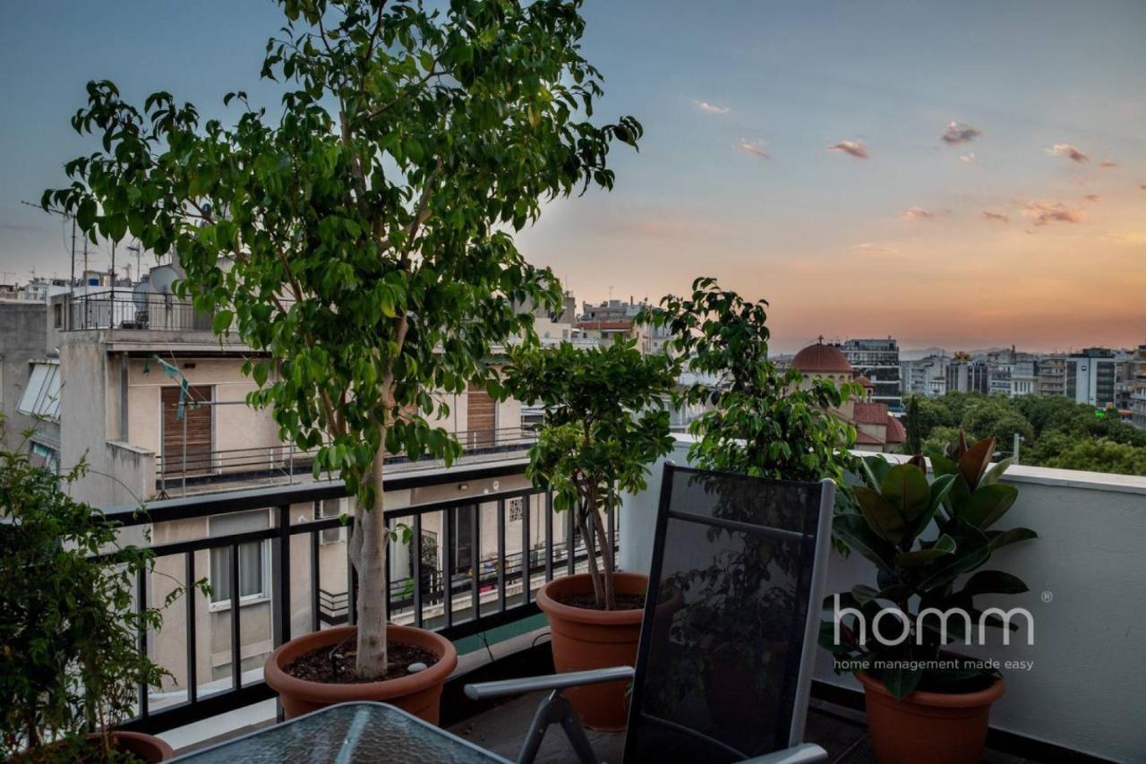 Апартаменты 59M² Homm Loft- Penthouse With Acropolis View,2Ppl Афины Экстерьер фото