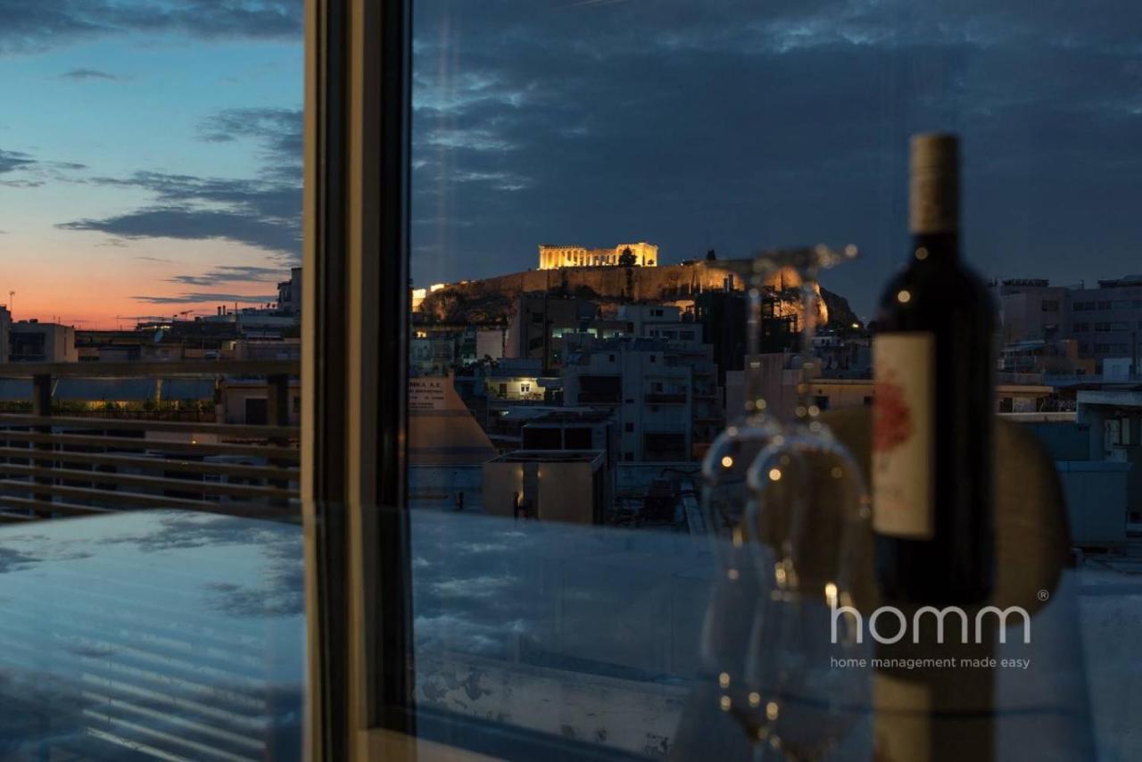 Апартаменты 59M² Homm Loft- Penthouse With Acropolis View,2Ppl Афины Экстерьер фото