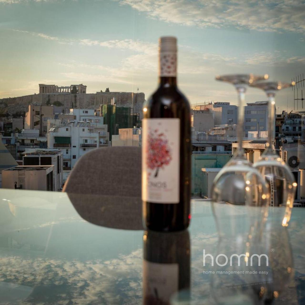 Апартаменты 59M² Homm Loft- Penthouse With Acropolis View,2Ppl Афины Экстерьер фото