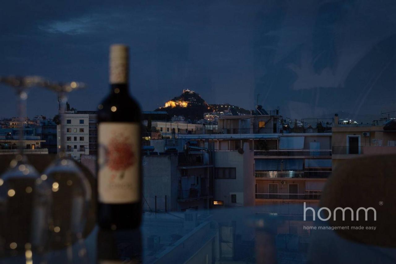 Апартаменты 59M² Homm Loft- Penthouse With Acropolis View,2Ppl Афины Экстерьер фото